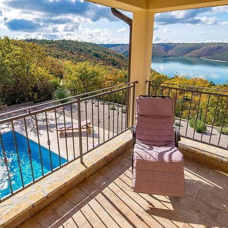 Villa Valente With Pool Лабин Экстерьер фото